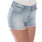 Womens White Mark Mid Ripped Stretch Denim Shorts - image 4
