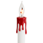 Northlight 5ct. Flickering Candle Halloween Pathway Marker Lights - image 4