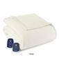 Micro Flannel&#174; Reverse to Sherpa Heated Blanket - image 4