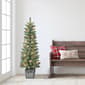 Puleo International 4ft. Pre-Lit Pine Christmas Trees - Set of 2 - image 2