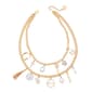 GUESS Gold-Tone Layered Charm Necklace - image 1