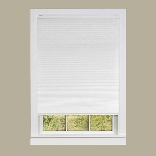 Honeycomb Cordless Cellular Shade - White - image 
