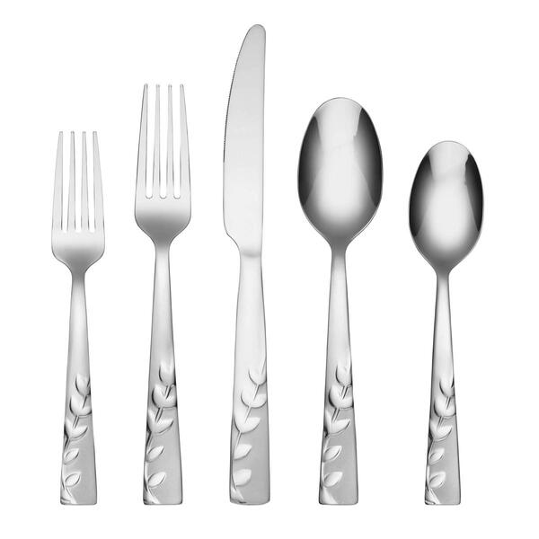 Cambridge&#40;R&#41; Blossom Sand 20-Piece Flatware Set - image 