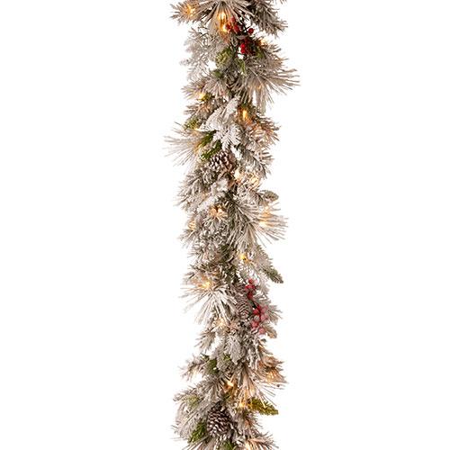 National Tree 9ft. Bedford Pine Garland - image 