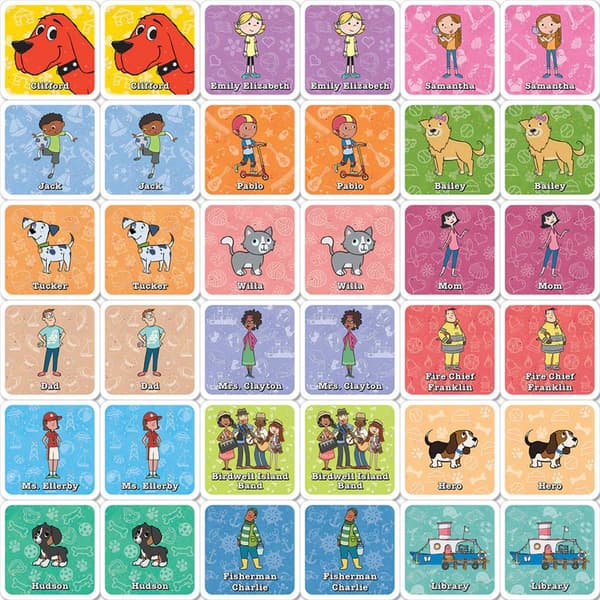 MasterPieces Clifford Matching Game