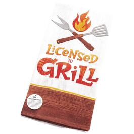 Licensed to Grill Dual Purpose Kitchen Towel