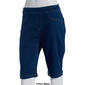 Womens Erika Joey Denim Bermuda Shorts - image 5