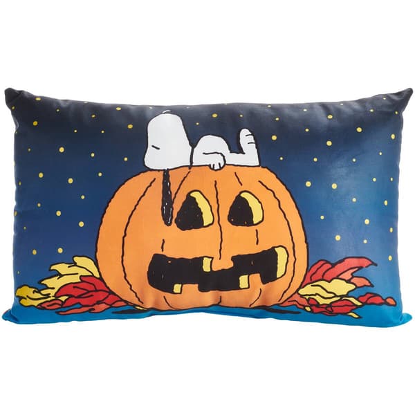 Nourison Peanuts™ It''s the Great Pumpkin Decorative Pillow -12x20