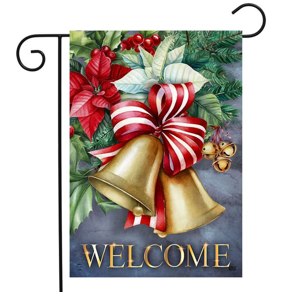 Briarwood Lane Christmas Bells Garden Flag - image 