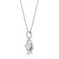 Gemminded Sterling Silver 6mm Heart Created Opal Pendant - image 2