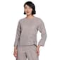 Womens Ali Miles 3/4 Sleeve Wire Collar Abstract Patch Print - image 1