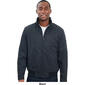 Mens London Fog Microfiber Bomber Jacket with Sherpa Lining - image 4