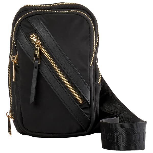 Madden Girl Nylon Sling Bag - Black