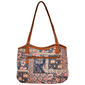 MultiSac Oakland Java Patchwork 4 Poster Shoulder Bag - image 4