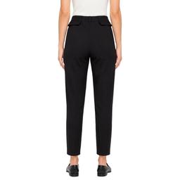 Womens Zac & Rachel Solid Pull On Slim Leg Pants