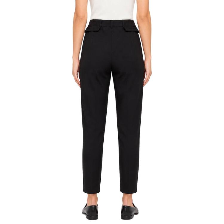 Womens Zac & Rachel Solid Pull On Slim Leg Pants