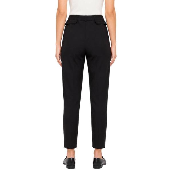 Womens Zac & Rachel Solid Pull On Slim Leg Pants