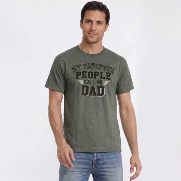 Mens Call Me Dad Short Sleeve Tee - image 