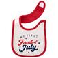 Baby Unisex Carter&#8217;s&#174; 1st 4th of July Bib - Ivory - image 3