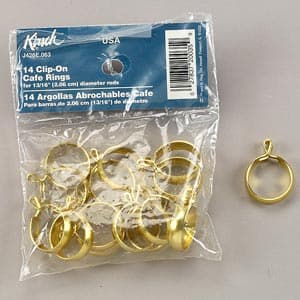 Cafe Clips by Kirsch&#40;R&#41; - 13/16in. - image 