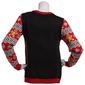 Juniors Derek Heart Holiday Snack Ugly Christmas Sweater - image 2