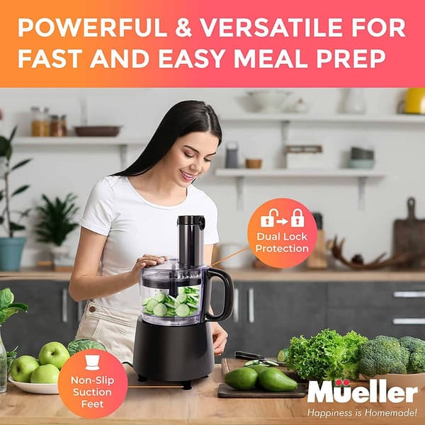 Mueller 8-Cup Food Processor