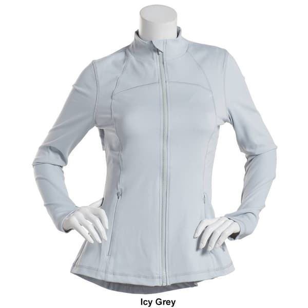 Womens Spyder Full Zip Mock Neck Yoga Jacket - Boscov's