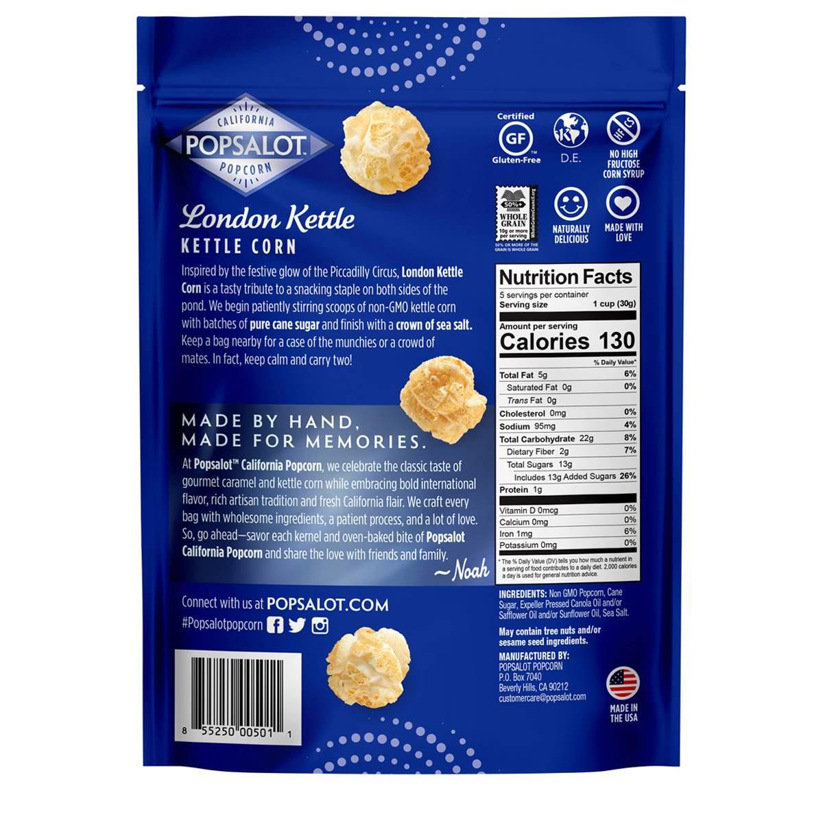 Popsalot™ 6pk. London Kettle Corn Popcorn