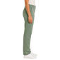 Womens Zac & Rachel Solid Twill Straight Leg Pants - image 3