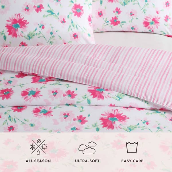 Laura Ashley Meadow Daisies Reversible Comforter Set