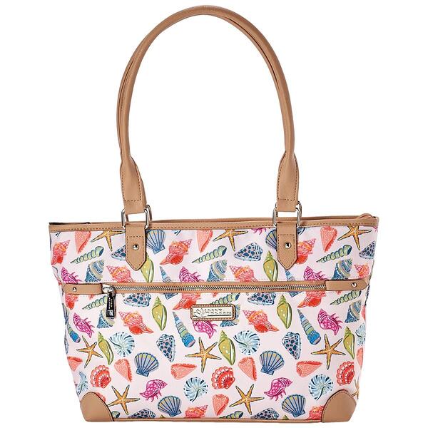 Lily Bloom Janet Tote - Shell Coastal - image 