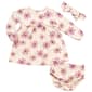 Baby Girl (NB-9M) Rene Rofe(R) 3pc. Daisy Long Sleeve Dress Set - image 1