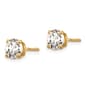 Pure Fire 14kt Gold Certified 1ctw. Diamond Screw Back Earrings - image 2