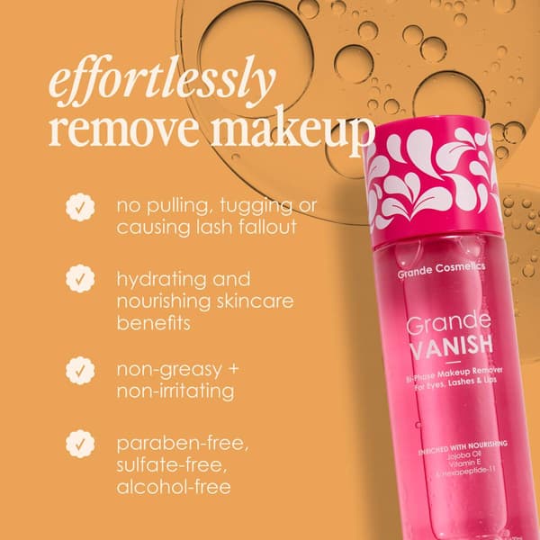 Grande Cosmetics GrandeVANISH Bi-Phase Makeup Remover