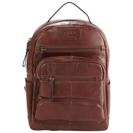 Chaps Leather Laptop Backpack