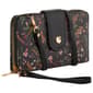 Womens Gloria Vanderbilt Floral Zip Around Crossbody Wallet - image 3
