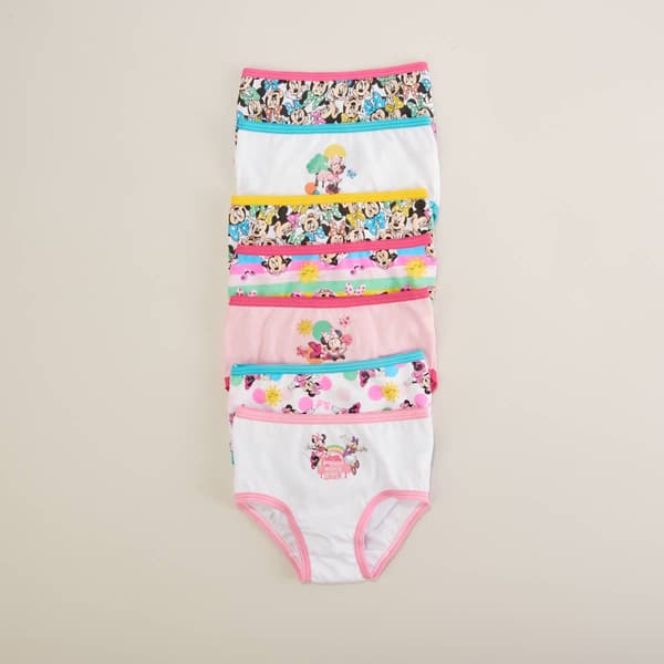 Toddler Girl 7pk. Minnie Underwear - image 
