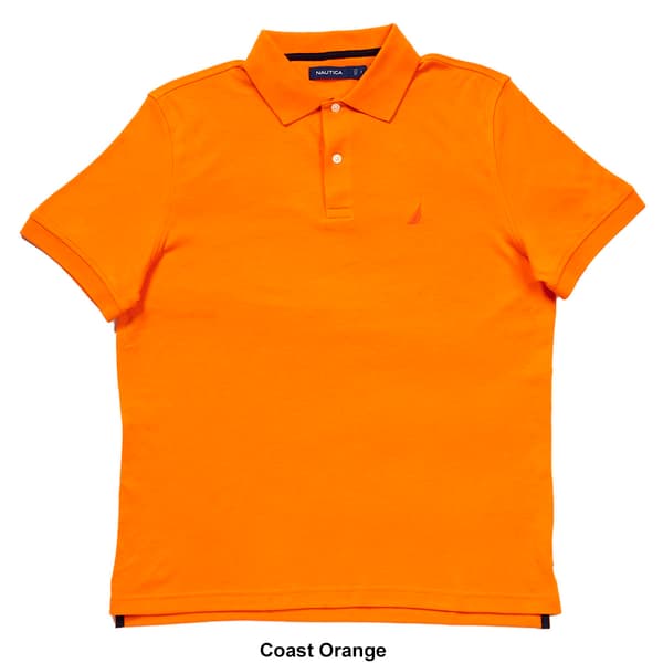 Mens Nautica Interlock Polo