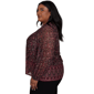 Plus Size Skye''s the Limit Wild Romance Long Sleeve Floral Blouse - image 4