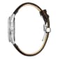 Mens Bulova Mechanical Brown Leather Strap Watch - 96A120 - image 2