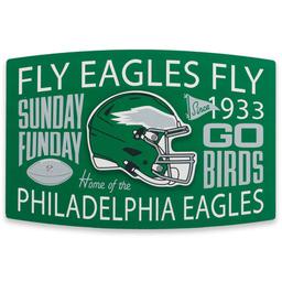 Open Road Eagles Team Story Layered Wood