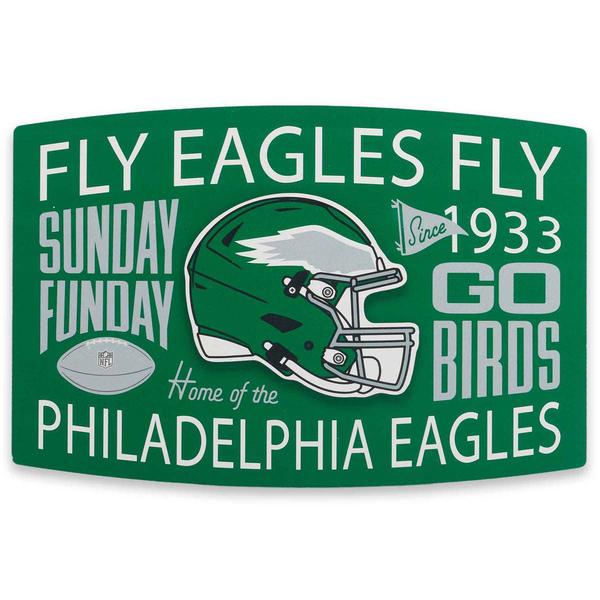 Open Road Eagles Team Story Layered Wood
