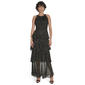 Womens Tommy Hilfiger Sleeveless Tier Chiffon Halter Neck Maxi - image 1