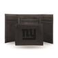Mens NFL New York Giants Faux Leather Trifold Wallet - image 1