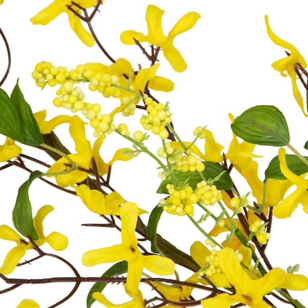 Northlight Seasonal Artificial Forsythia & Berry Spring Garland