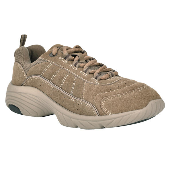 Womens Easy Spirit Punter8 Athletic Suede Sneakers - image 