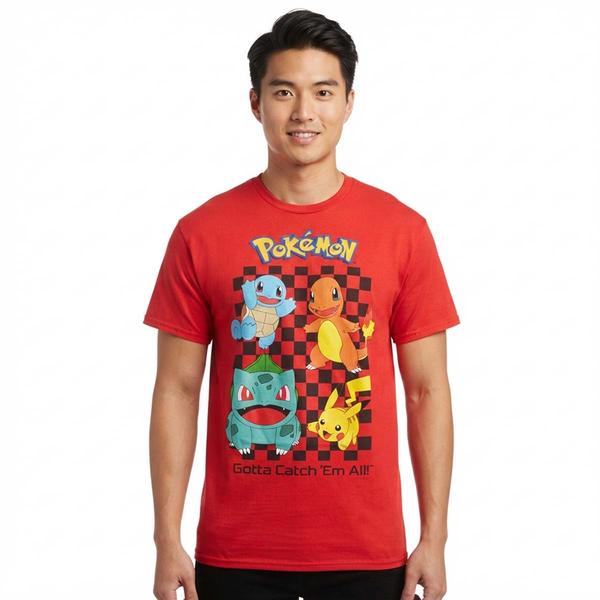 Young Mens Pokemon(tm) Original Group Short Sleeve Graphic Tee - image 