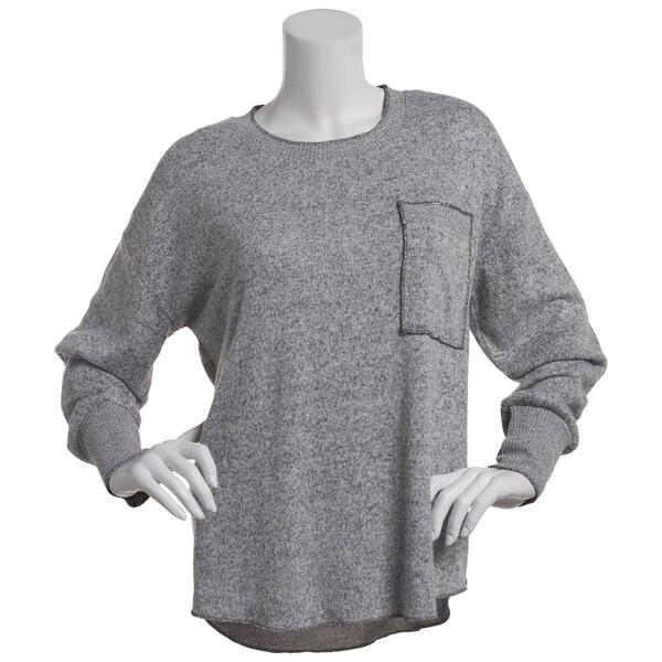 Womens Architect&#40;R&#41; Long Sleeve 1 Pocket Hacci Tee - image 