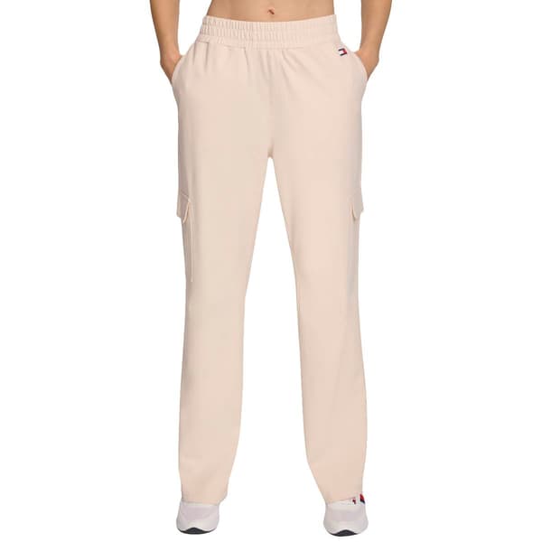 Womens Tommy Hilfiger Sport Peached Interlock Boot Cut Cargo Pant