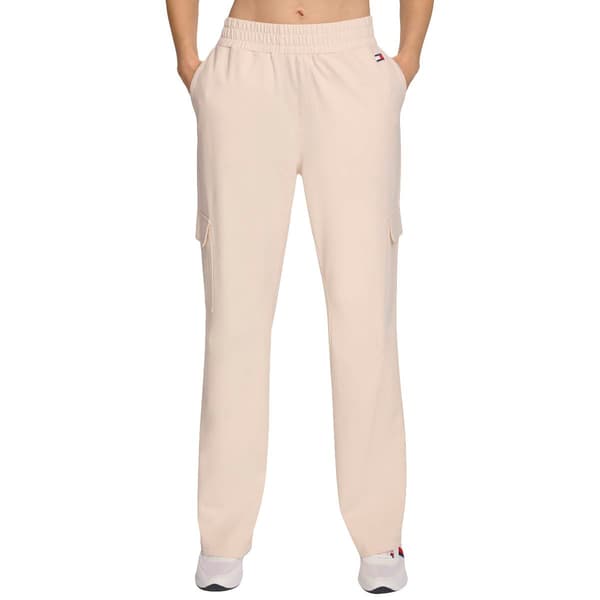 Womens Tommy Hilfiger Sport Peached Interlock Boot Cut Cargo Pant - image 